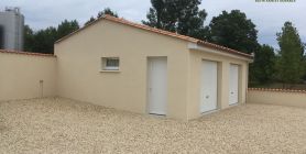 Construction d'un garage